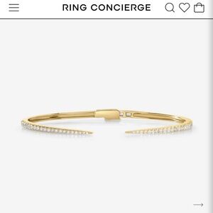Ring Concierge Gold and Silver Bracelet